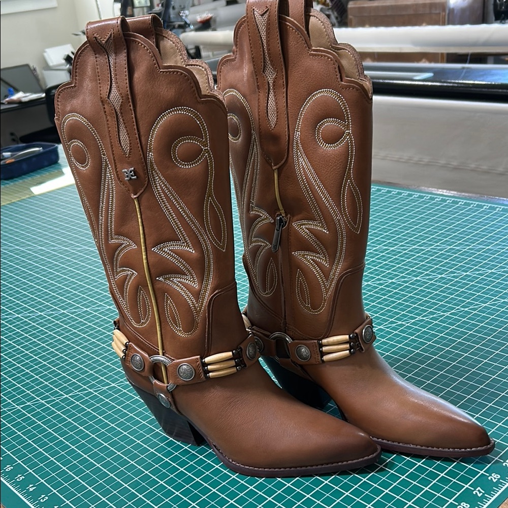 Brown Western Leather Boots great boots never worn!